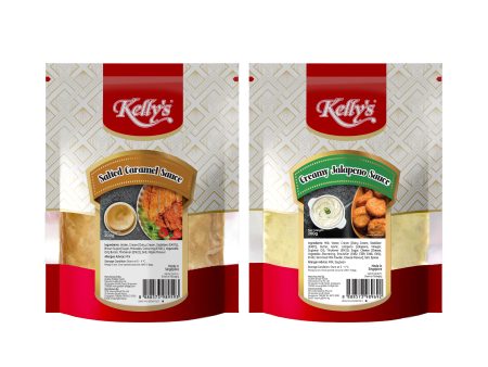 [Bundle of 2] Kelly s Salted Caramel Creamy Jalapeno Sauce 200g Chilled Hot on Sale