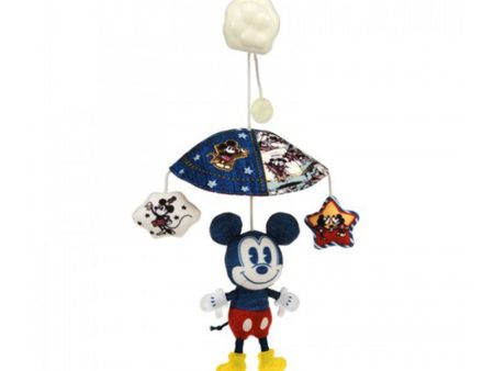 Tomy Disney Dear Little Hands - Soft Mini Mobile Denim Mickey & Minnie Sale