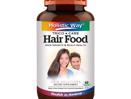 Holistic Way Hair Food — Hair Growth & Scalp Health 60 Vegetarian Capsules For Cheap