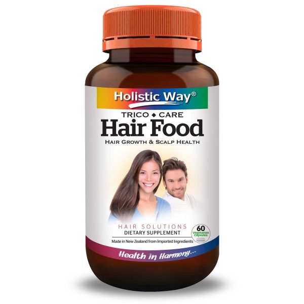 Holistic Way Hair Food — Hair Growth & Scalp Health 60 Vegetarian Capsules For Cheap