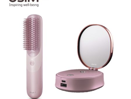 OSIM (Mix and Match Bundle) uBrush 2 Handheld Massager + uGlow Mist Portable Facial Humidifier For Sale