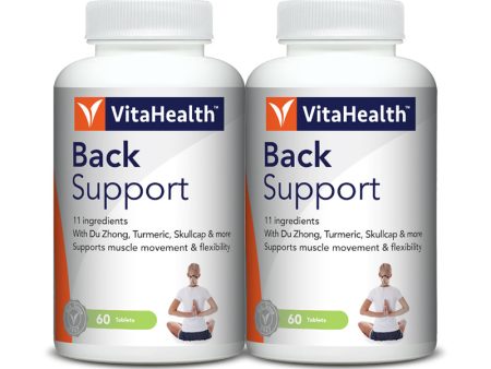 VitaHealth Back Support 2x60s Discount