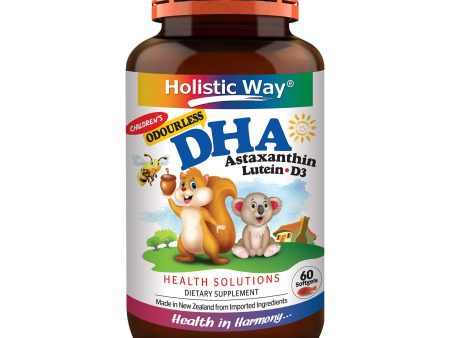 Holistic Way Premium Children’s DHA and Lutein (60 Softgels) Cheap