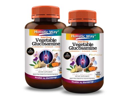 [Bundle of 2] Holistic Way Vegetarian Joint Food (120 Vegetarian Capsules) Online Sale