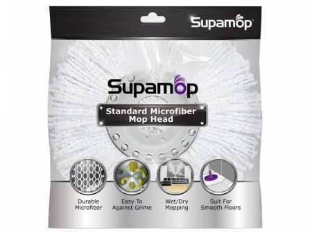 [Bundle of 2]SupaMop Standard Refill Mop Head Online now