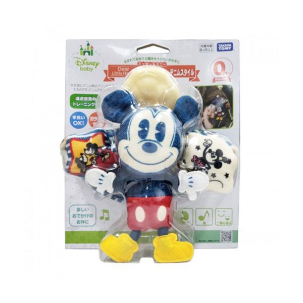 Tomy Disney Dear Little Hands - Soft Mini Mobile Denim Mickey & Minnie Sale