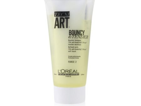 Professionnel Tecni.art Bouncy & Tender (defined Curls, 72h Anti-humidity*  Frizz* Soft Touch - Force 2) - 150ml 5.1oz For Cheap