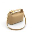 X Nihilo Pillow Leather Crossbody Handbag Biscuit on Sale