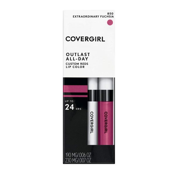 COVERGIRL - Outlast All-Day Lip Color Extraordinary Fuchsia - 0.13 fl. oz. (4.2 ml) For Cheap