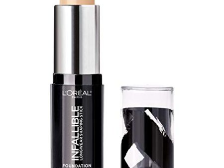 L OREAL - Infallible Longwear Foundation Shaping Stick Nude Beige - 0.32 oz (9 g) Supply