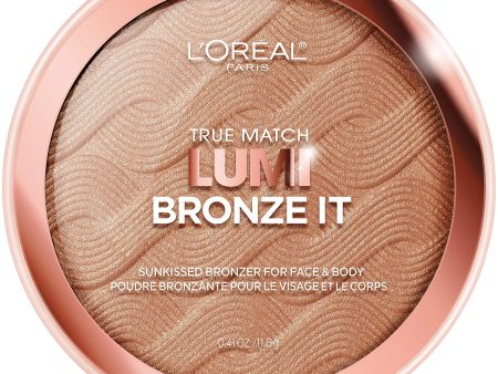 L OREAL - True Match Lumi Bronze It Bronzer Medium - 0.41 oz (11.6 g) on Sale