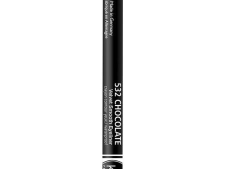 KOKIE COSMETICS - Velvet Smooth Eyeliner Chocolate - 0.042 oz. (1.2 g) Supply