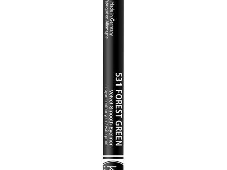 KOKIE COSMETICS - Velvet Smooth Eyeliner Forest Green - 0.042 oz. (1.2 g) Hot on Sale