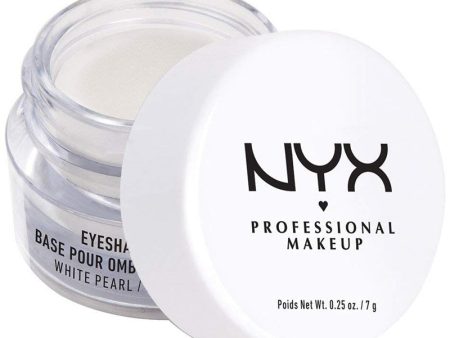 NYX - Eyeshadow Base, White with Pearl - 0.25 oz. (7 g) Discount