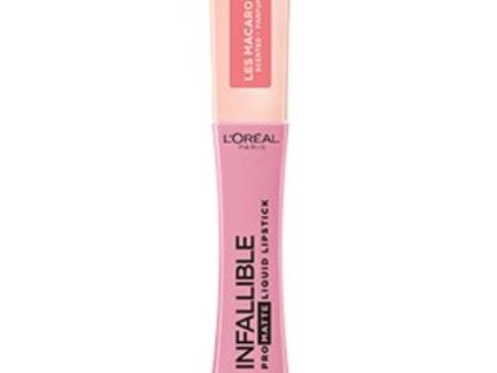 L OREAL - Infallible Pro-Matte Les Macarons Scented Liquid Lipstick Dose Of Rose - 0.21 fl oz (6.3 ml) Cheap