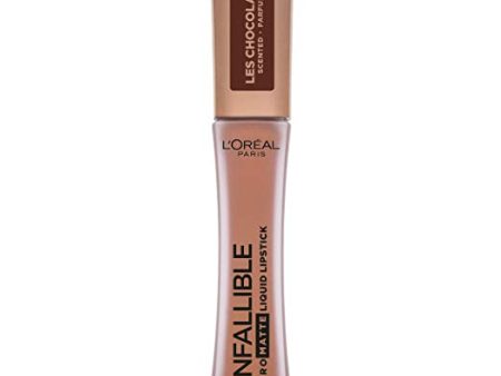 L OREAL - Infallible Pro Matte Les Chocolats Scented Liquid Lipstick Sweet Tooth - 0.21 fl oz (6.3 ml) Sale